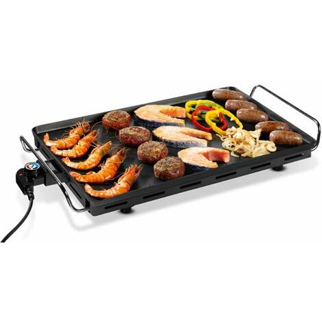 Plancha de Piedra para Asar Princess Table Grill Aluminio 36 x 60 cm Negro