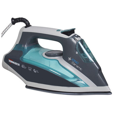 Plancha de planchar – Iono Cerámica – 2400 W placa cerámica iónica depósito XL – Termozeta