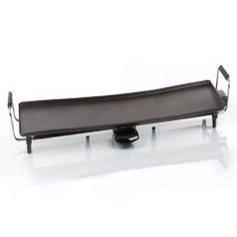 Pegane - Plancha de table électrique extra longue 90cm - Dim : l 94.5 x l 22.20 x h 13 cm