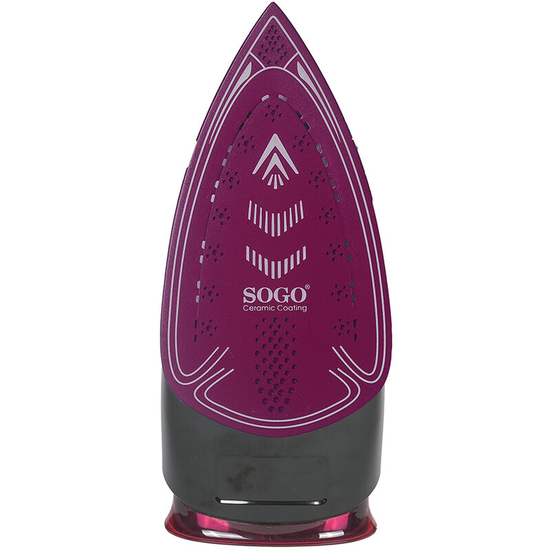 

Sogo - Plancha de vapor cerámica 2800W - Gran potencia, Auto-lavado, Purpura