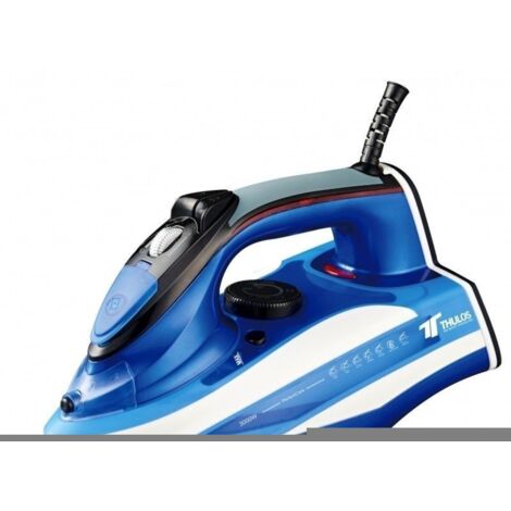 Plancha de vapor profesional 3000W Thulos Suela de Nano Cerámica  Oferta exclusiva