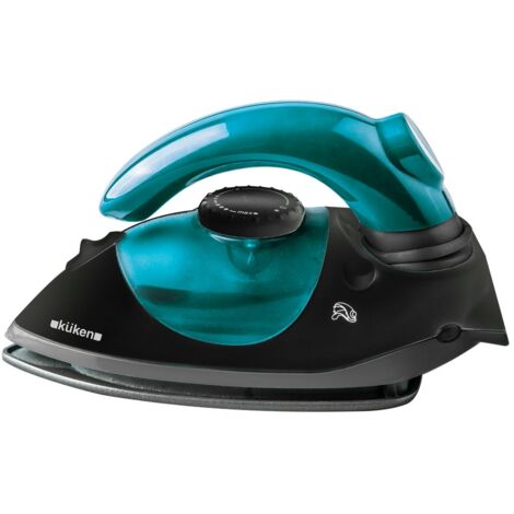 Plancha de Viaje Antiadherente con Vapor 800W Kuken