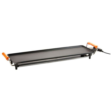 Plancha DOMO - 1800W - 90 x 22 cm - DO8306TP - Noir
