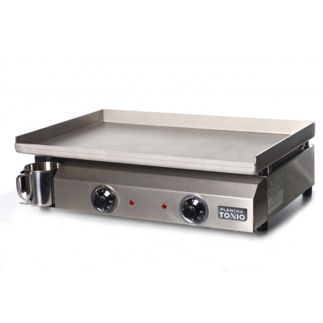 Plancha ELECTICA 2 Résistances en Inox Modèle PL5 - Plancha Tonio