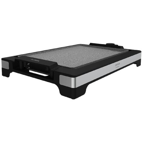 Plancha eléctrica Tasty&Grill 2000 InoxStone Cecotec - Negro