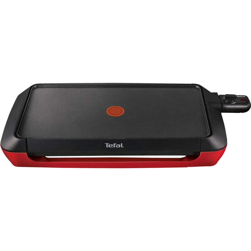 Tefal - Plancha électrique 2000w 46,4x24,4cm rouge cb660501