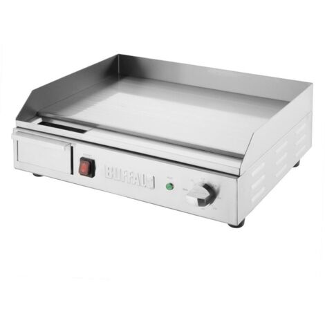 Plancha Electrique en Acier Poli 2,2 kW - Buffalo