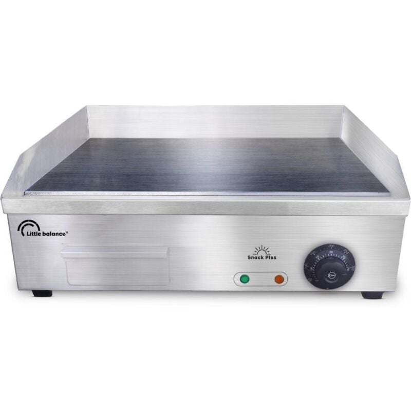 Little Balance - Plancha électrique 2900w plaque inox 55x43cm LB8568