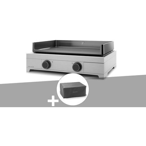 Plancha électrique Modern 60 inox avec housse - Forge Adour