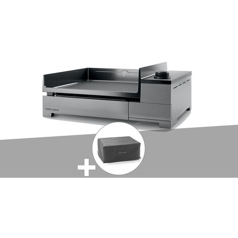 Plancha électrique Premium 45 inox avec housse - Forge Adour