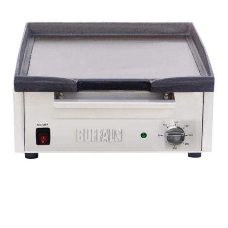 Plancha Electrique Professionnelle de Comptoir - 2 Zones 2,8 kW - Buffalo