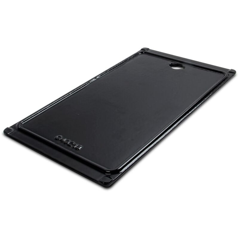 Somagic - Plancha en fonte émaillée pour barbecue à gaz 3 brûleurs