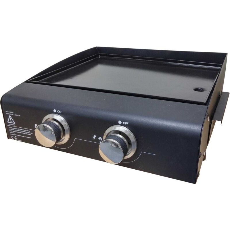 Plancha gaz 2 brûleurs Friodis