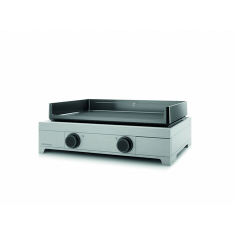 Plancha gaz 3200w plaque fonte émaillée 60x41cm - Forge Adour - modern e60i