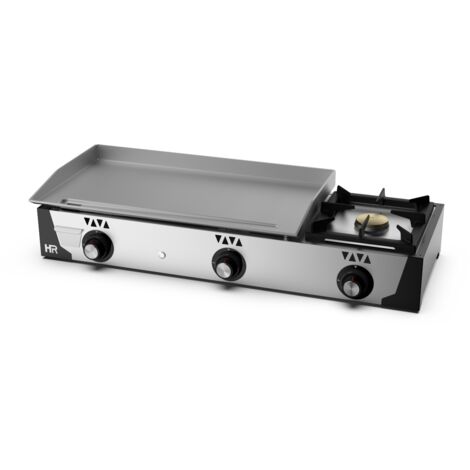 Plancha Gaz Acier Poli 6 mm 12900 W - HR Fainca