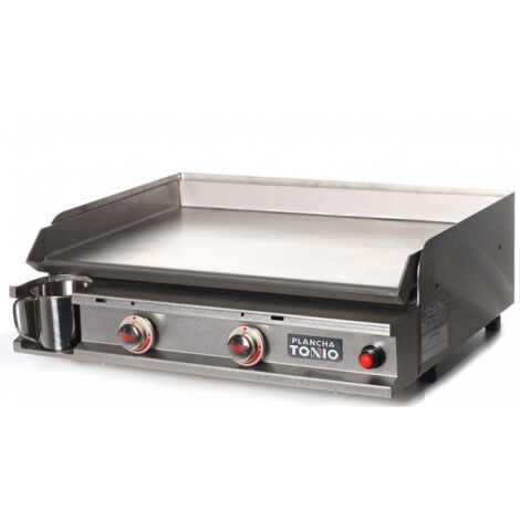 Plancha Gaz Inox TONIO 2 Feux - Plancha Tonio