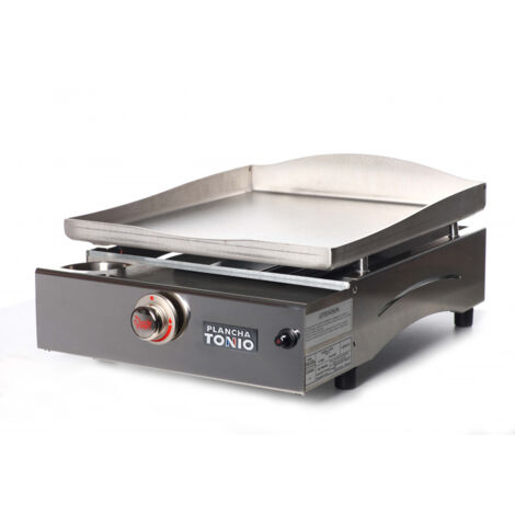 Plancha Gaz LAGOA 1 Feu tout Inox - Plancha Tonio