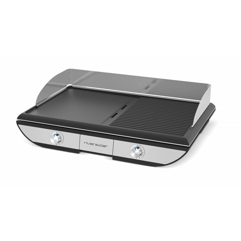 Riviera-et-bar - Plancha-Gril QPL590 Noir