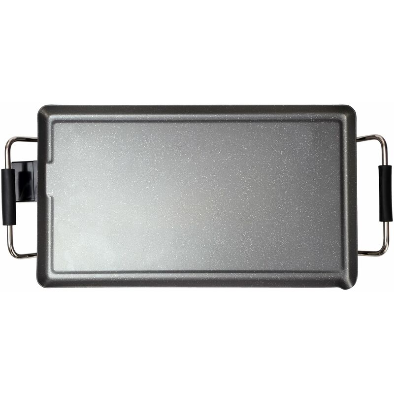 

Placha Grill/ Asador 47x27 cm 1800W con revestimiento antiadherente y cinco niveles de calor Swiss Home