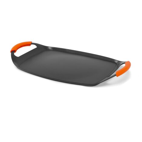 PLANCHA GRILL ORBEGOZO GDB4700 ALUMINIO FUNDIDO, ACABADO EN PIEDRA, APTO INDUCCION (25,5x38CM.)