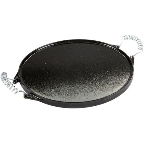 Plancha Hierro Fundido Redonda Esmaltada Ø 42 cm.