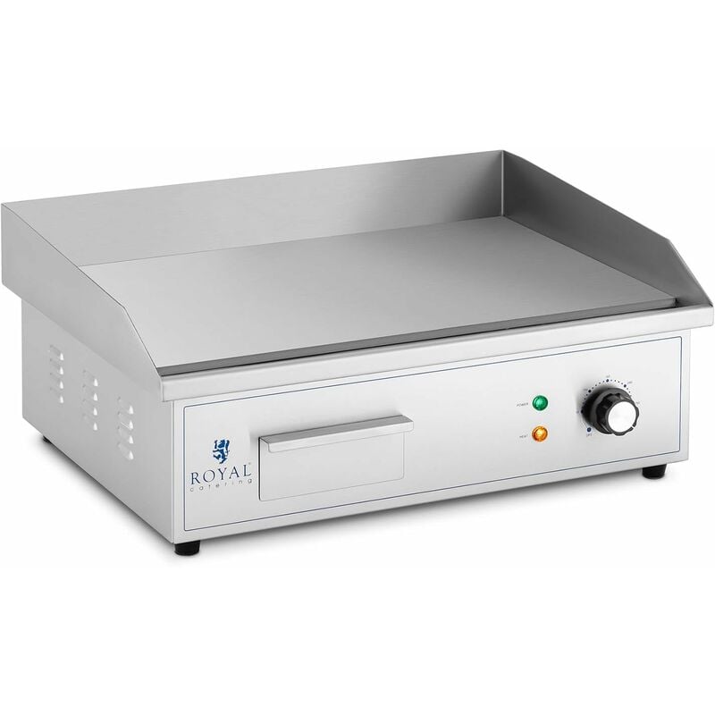 Plancha électrique professionnelle plancha à poser plaque de cuisson professionnelle plancha électrique pour restaurant 530 x 350 mm 3 000 watts