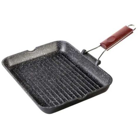 Plancha para asar de 36x26 cm, granito Risoli