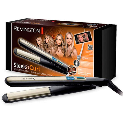 Plancha para el Pelo Remington Sleek and Curl/ Verde