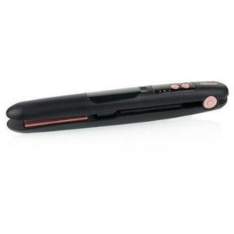 Plancha para el Pelo Tristar HD-2501/ Negro y Rosa