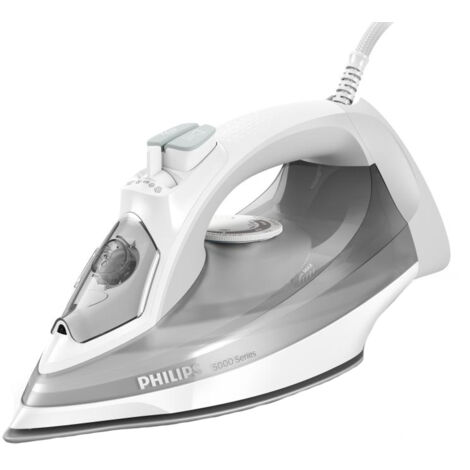 Plancha Philips DST5010 10 SteamGlide Plus gris blanco (DST5010/10)