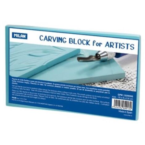 PLANCHA VINILO MILAN CARVING BLOCK 15x9