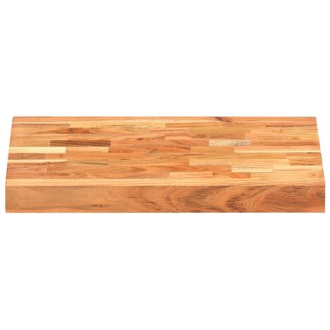 Planche à découper 40x30x4 cm Bois d'acacia massif CFW57482