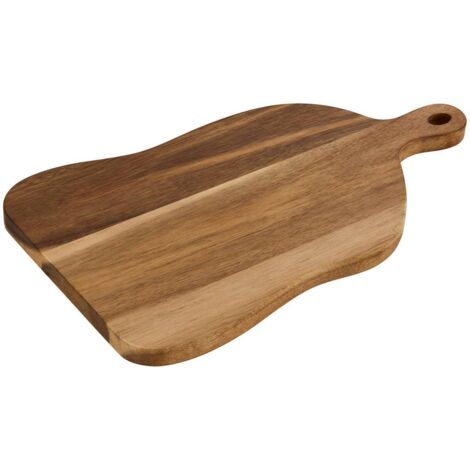 Planche à découper acacia 35x20cm beige - 5five