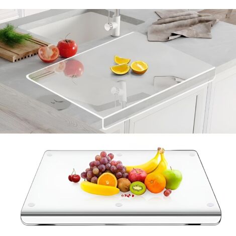 Planche À Découper Acrylique - 40 x 30 cm - Résistante À La Chaleur Et Aux Rayures - Pour Cuisine Domestique Et Professionnelle - 1 Pièce