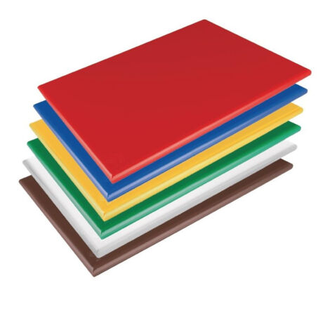 Planche à découper basse densité Hygiplas- 600x450x20mm - Lot de 6