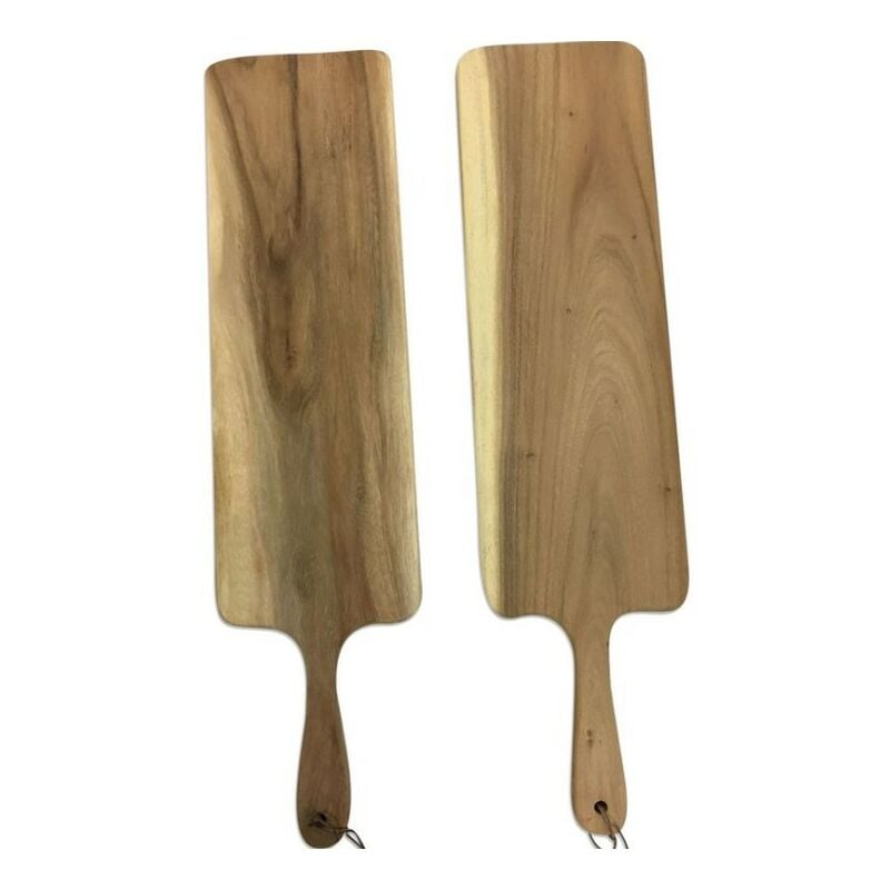Planche en bois massif brut - ideale pour presenter vos aperos de maniere originale et elegante ou presenter de la charcuterie et fromage