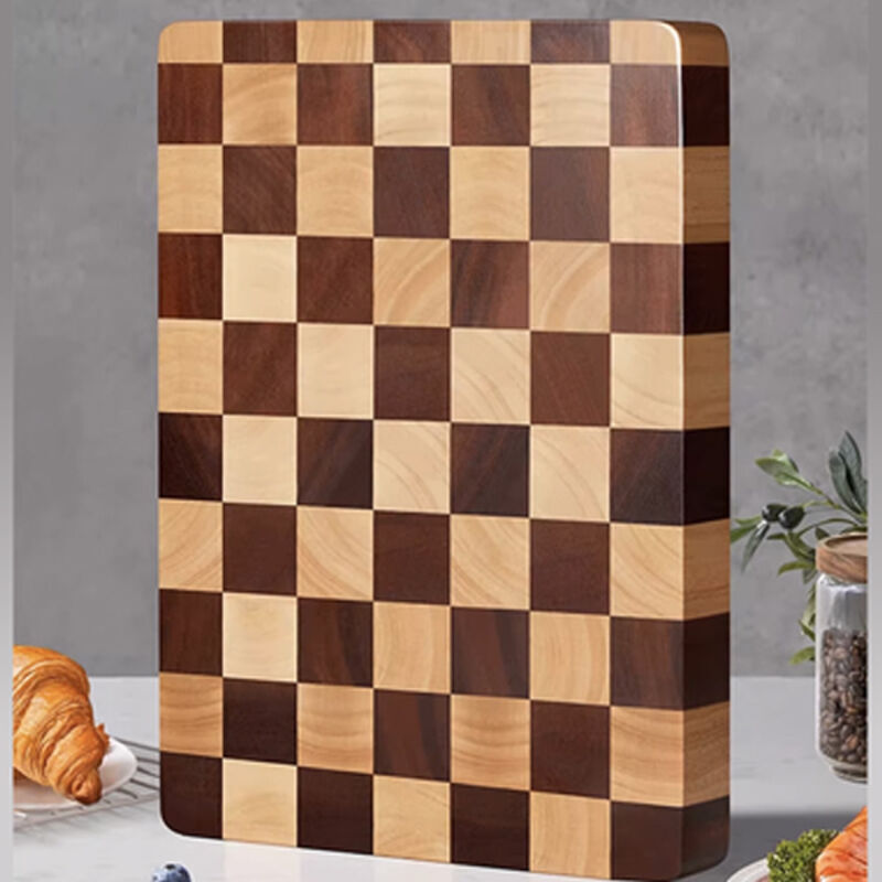 Planche à découper de cuisine, planche à découper en damier,