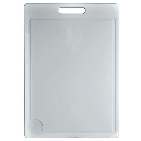 Planche à découper en aluminium et plastique 50x35 cm – Épaisseur 0.9 cm – Rigole pour jus – Fabrication française - RIVPD50