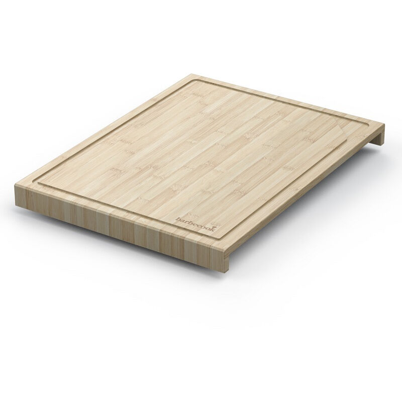 Barbecook - Planche à découper en bambou avec rainure pour brasero Nestor