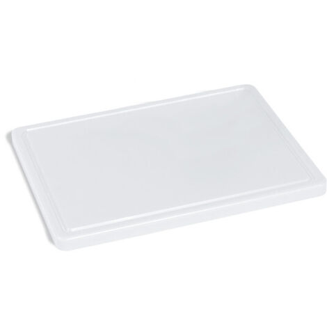 Planche à Découper en Blanc pour Fromage avec Rainure - Virtus