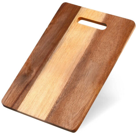 Planche à découper en bois WOOD, 30 x 20 x 1 cm