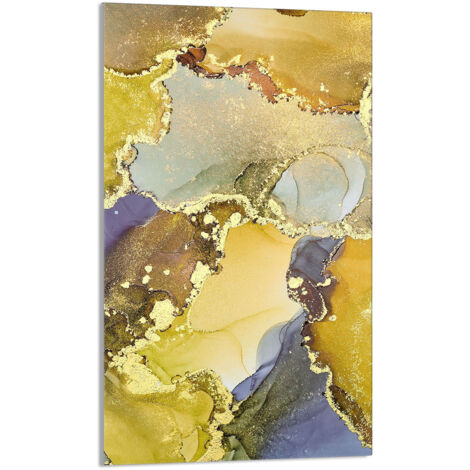 PLANCHE À DÉCOUPER EN VERRE 30x52 Marbre