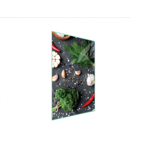 PLANCHE À DÉCOUPER EN VERRE 35x52 ARDOISE