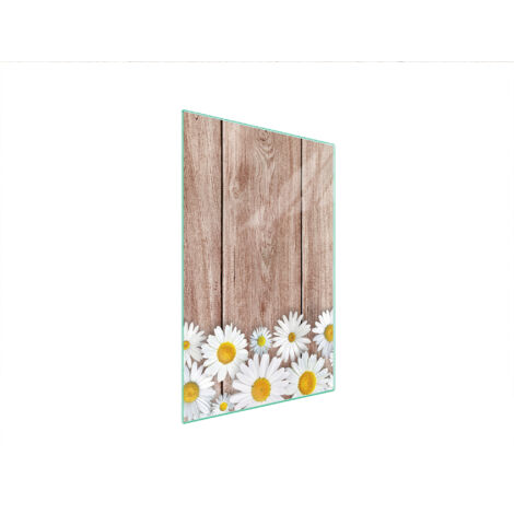 PLANCHE À DÉCOUPER EN VERRE 35x52 BOIS