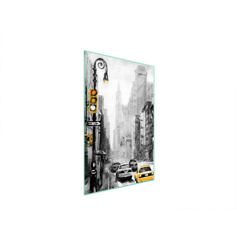 PLANCHE À DÉCOUPER EN VERRE 35x52 CITY