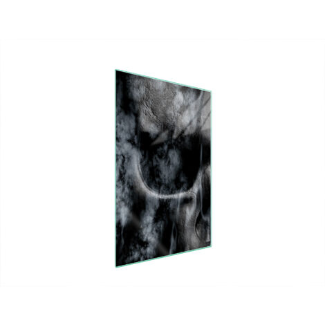 PLANCHE À DÉCOUPER EN VERRE 35x52 CRÂNE