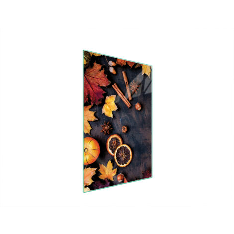 PLANCHE À DÉCOUPER EN VERRE 35x52 FEUILLES