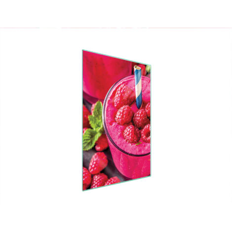 PLANCHE À DÉCOUPER EN VERRE 35x52 FRAMBOISES