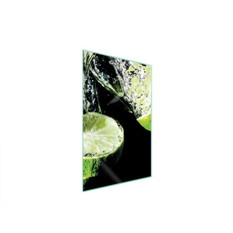PLANCHE À DÉCOUPER EN VERRE 35x52 LIME