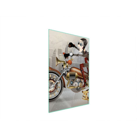 PLANCHE À DÉCOUPER EN VERRE 35x52 MOTO